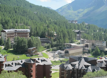 Cervinia cable car station