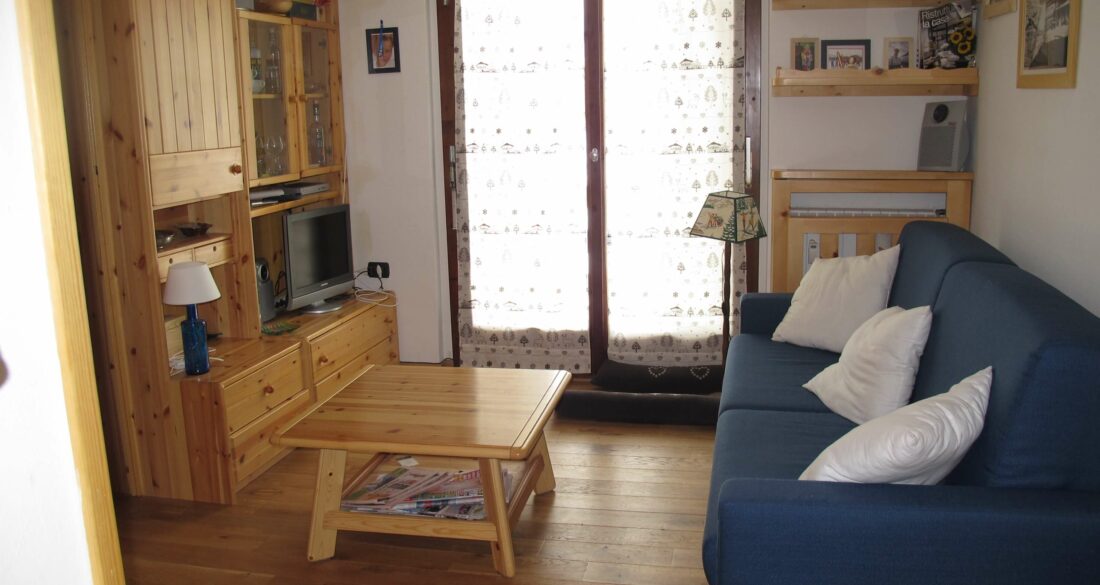 Small two-room apartment well furnished and functional.