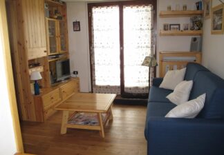 Small two-room apartment well furnished and functional.